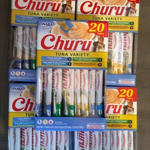 Churu Tuna Variety Cat Treats - 100 pack